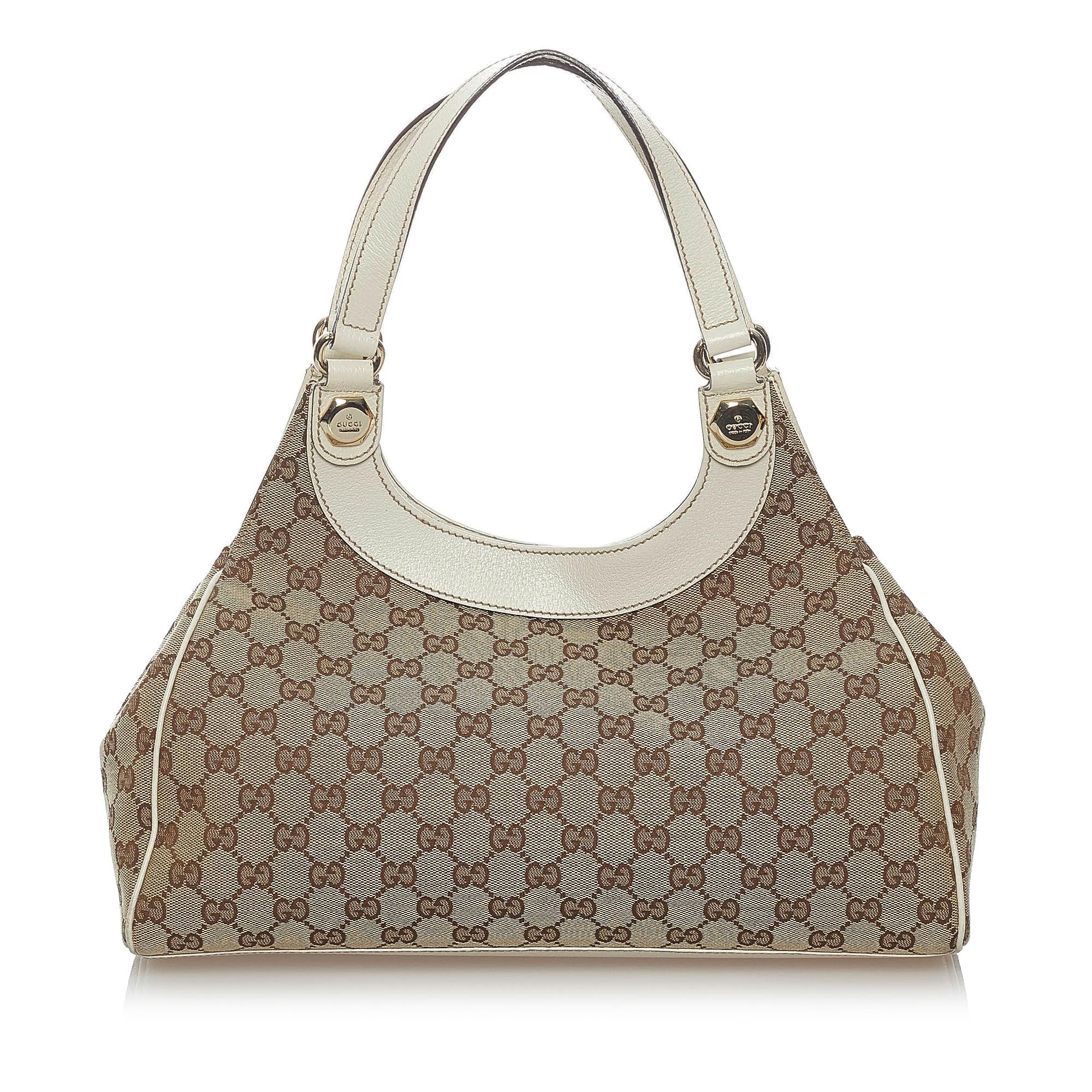 Gucci GG Canvas Charmy Shoulder Bag (SHG-36146)