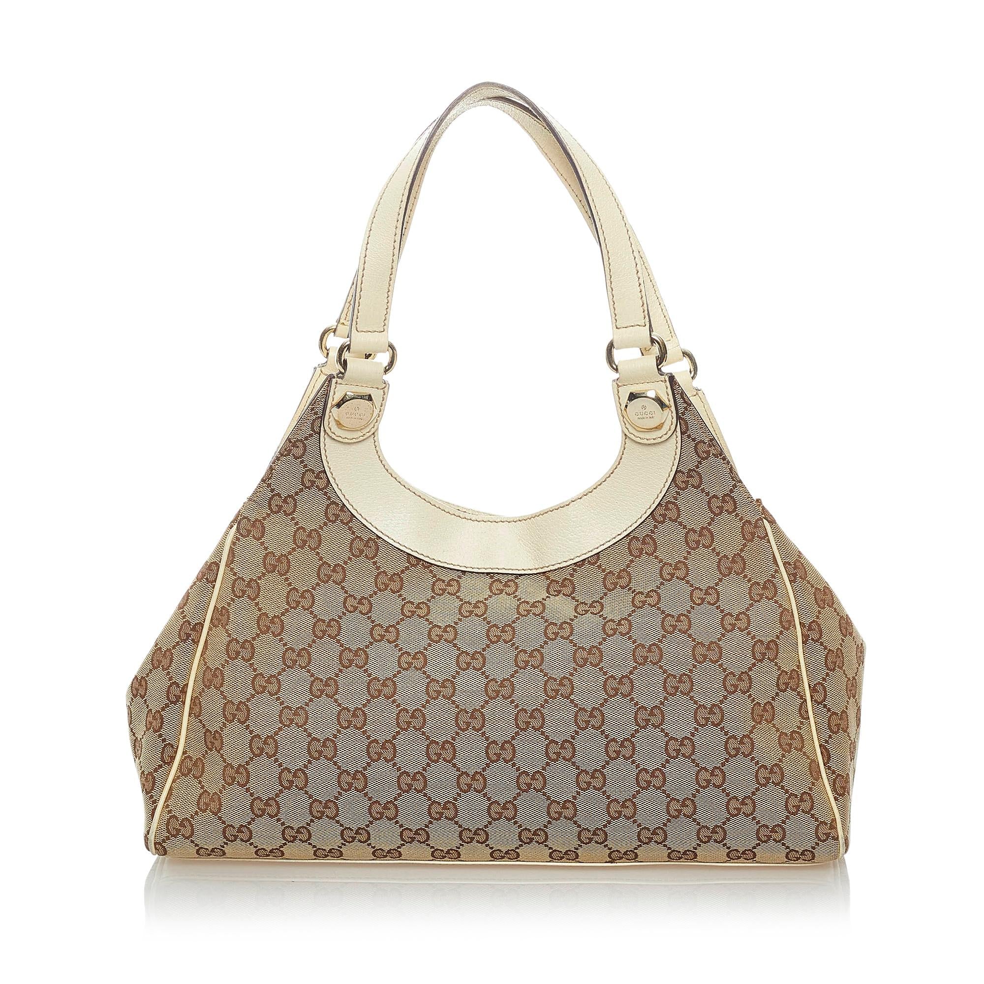 Gucci GG Canvas Charmy Shoulder Bag (SHG-36151)