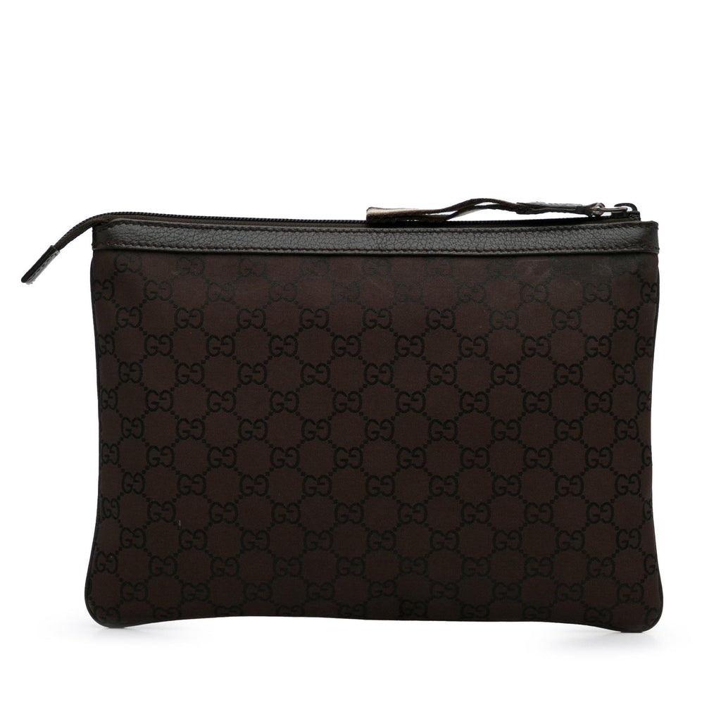 Gucci GG Canvas Clutch Bag (SHG-NZQrZr)