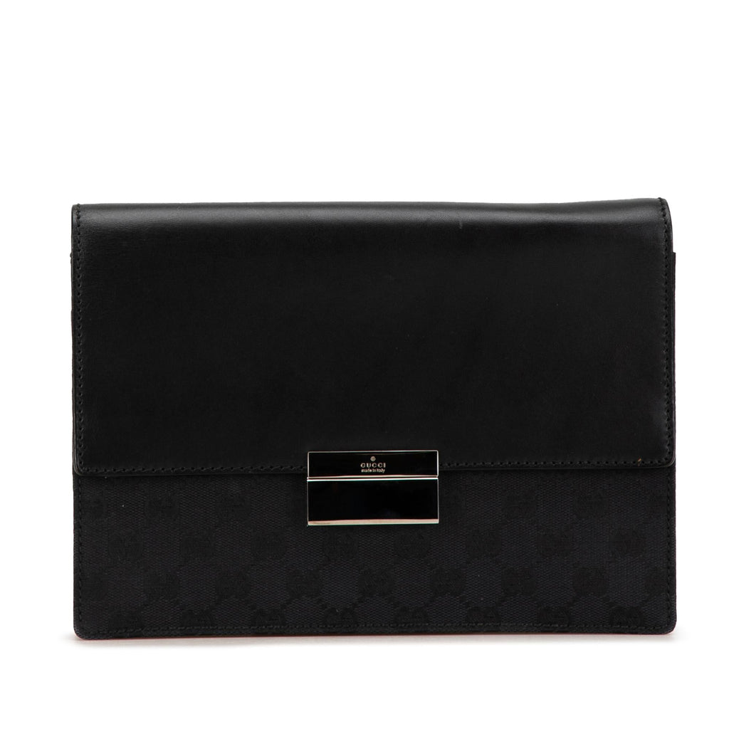 Gucci GG Canvas Clutch (SHG-tJGBgu)