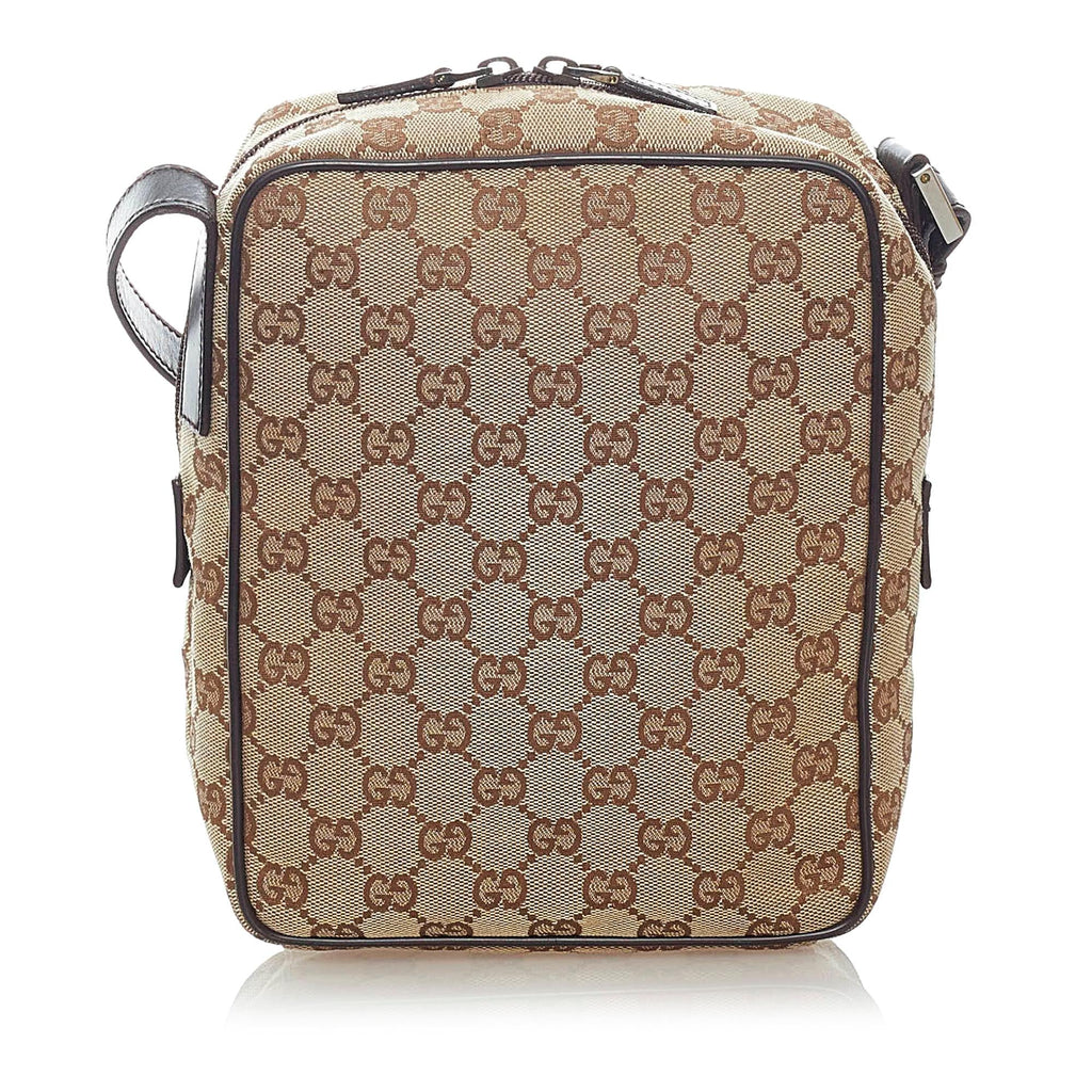 Gucci GG Canvas Crossbody Bag (SHG-32704)