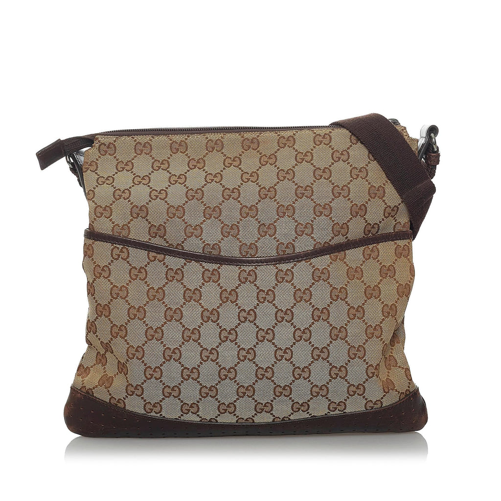 Gucci GG Canvas Crossbody Bag (SHG-33750)