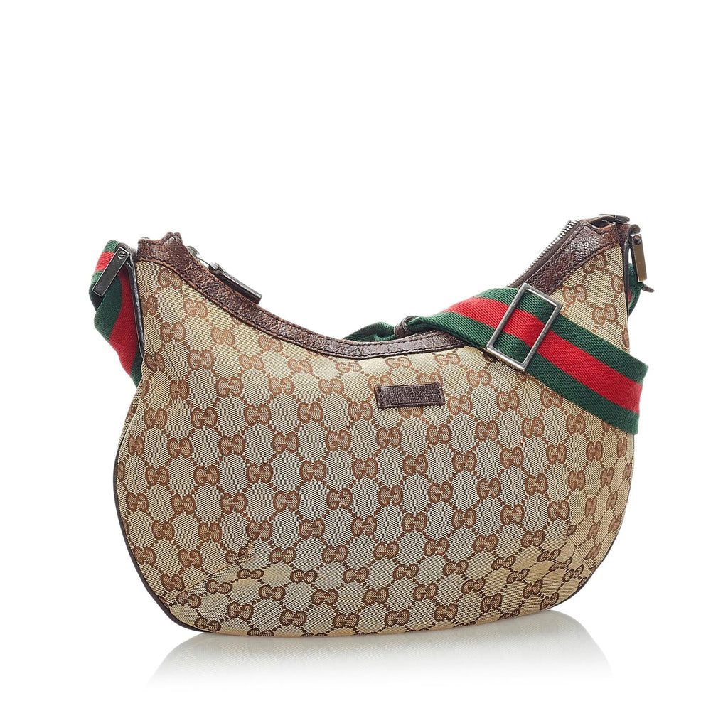 Gucci GG Canvas Crossbody Bag (SHG-34102)