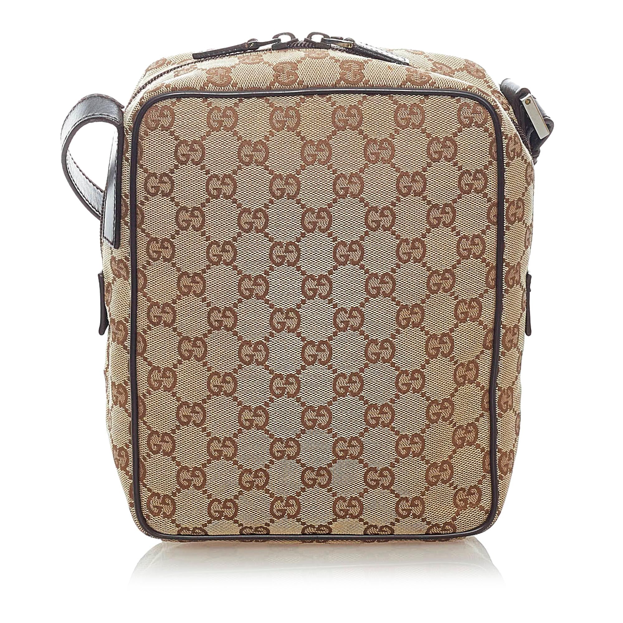 Gucci GG Canvas Crossbody Bag (SHG-34697)