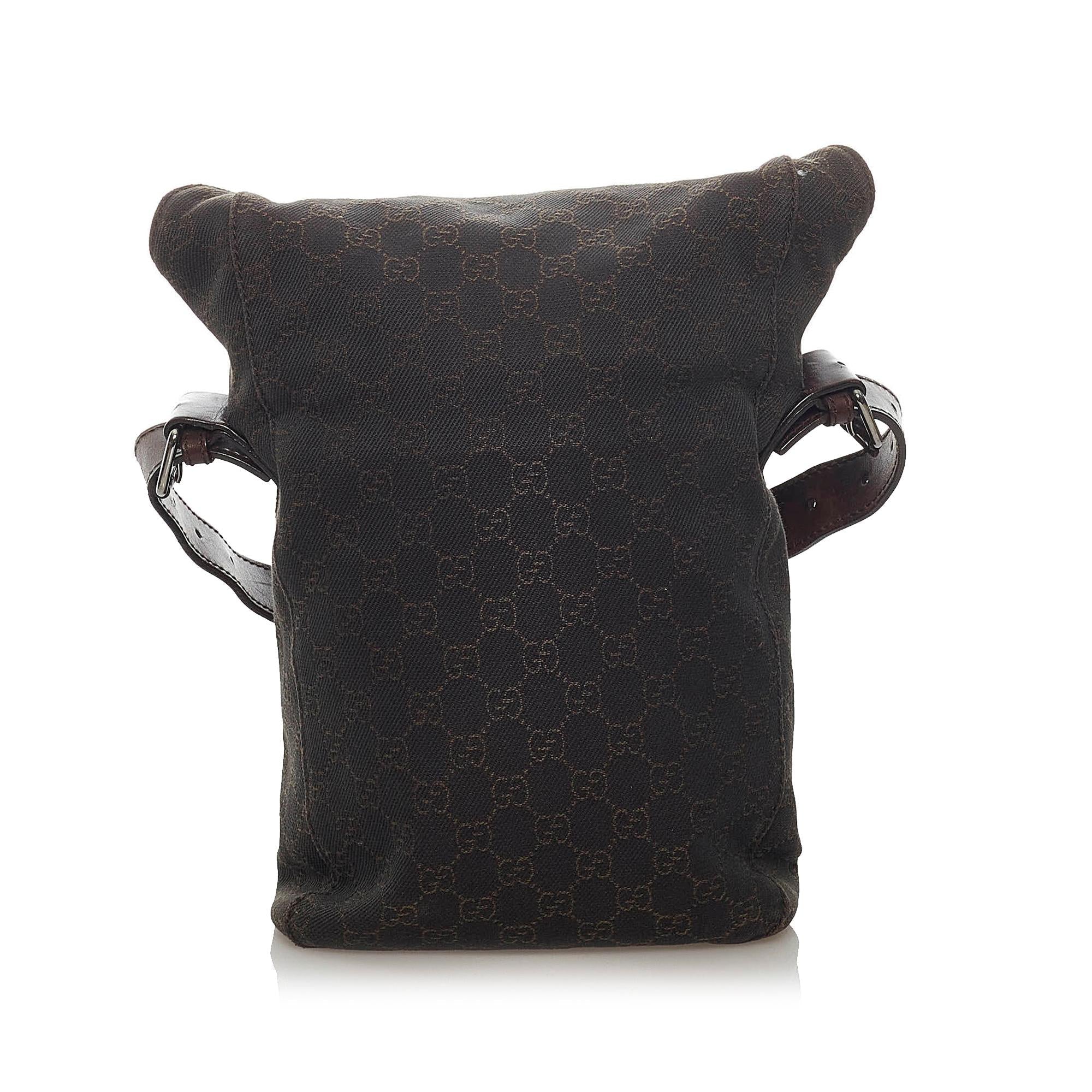 Gucci GG Canvas Crossbody (SHG-29159)