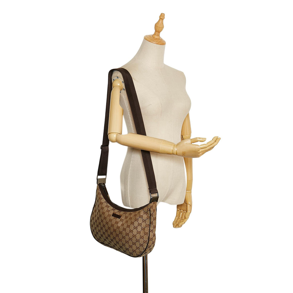Gucci GG Canvas Crossbody (SHG-35449)