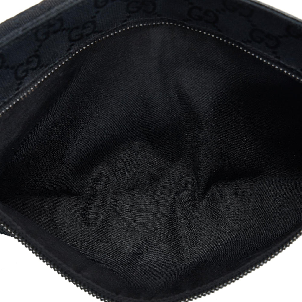 Gucci GG Canvas Double Pocket Belt Bag (SHG-jTXA2O)