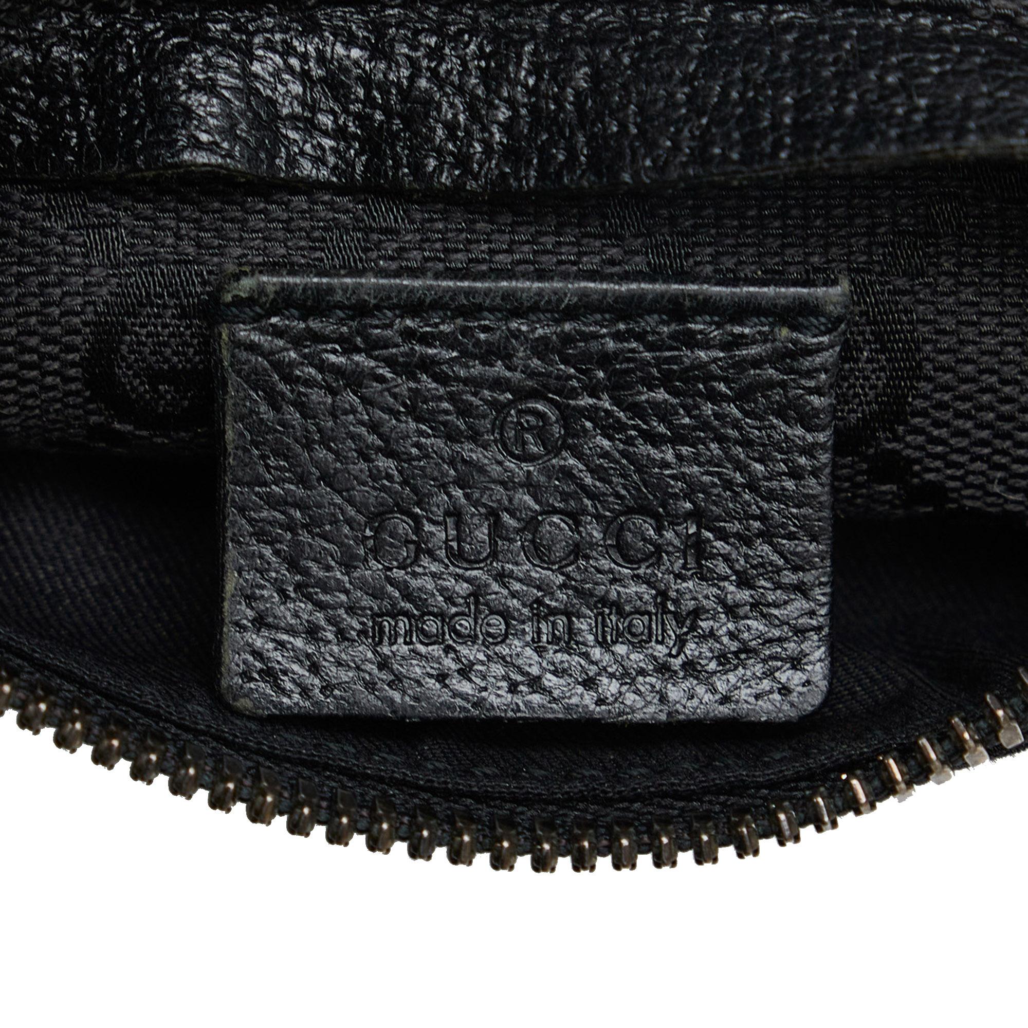 Gucci GG Canvas Double Pocket Belt Bag (SHG-WS8NBX)