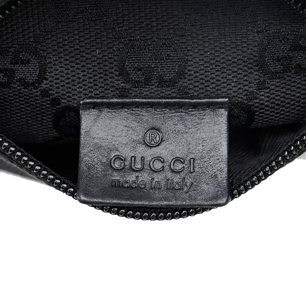 Gucci GG Canvas Double Pocket Belt Bag (SHG-9YRfAM)