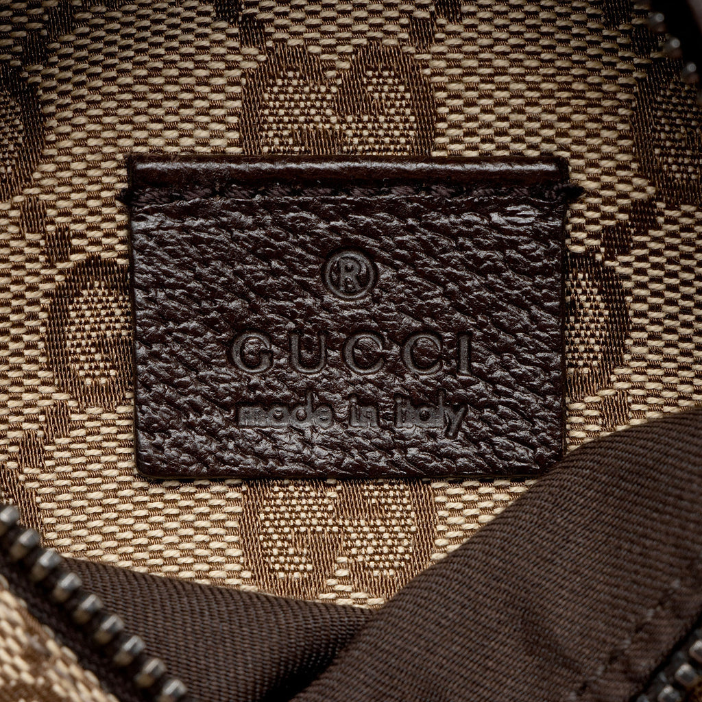 Gucci GG Canvas Double Pocket Belt Bag (SHF-Z0mmJ4)