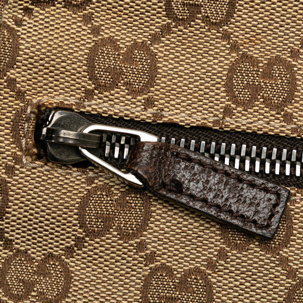Gucci GG Canvas Double Pocket Belt Bag