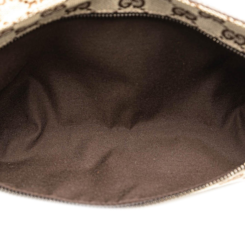 Gucci GG Canvas Double Pocket Belt Bag