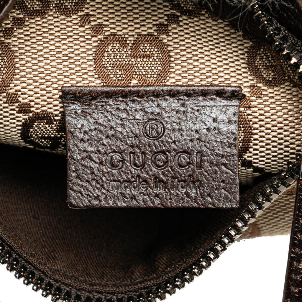 Gucci GG Canvas Double Pocket Belt Bag