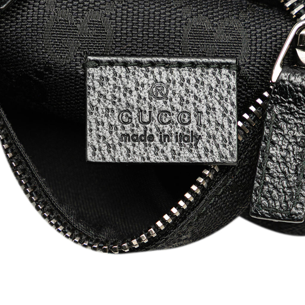 Gucci GG Canvas Double Pocket Belt Bag
