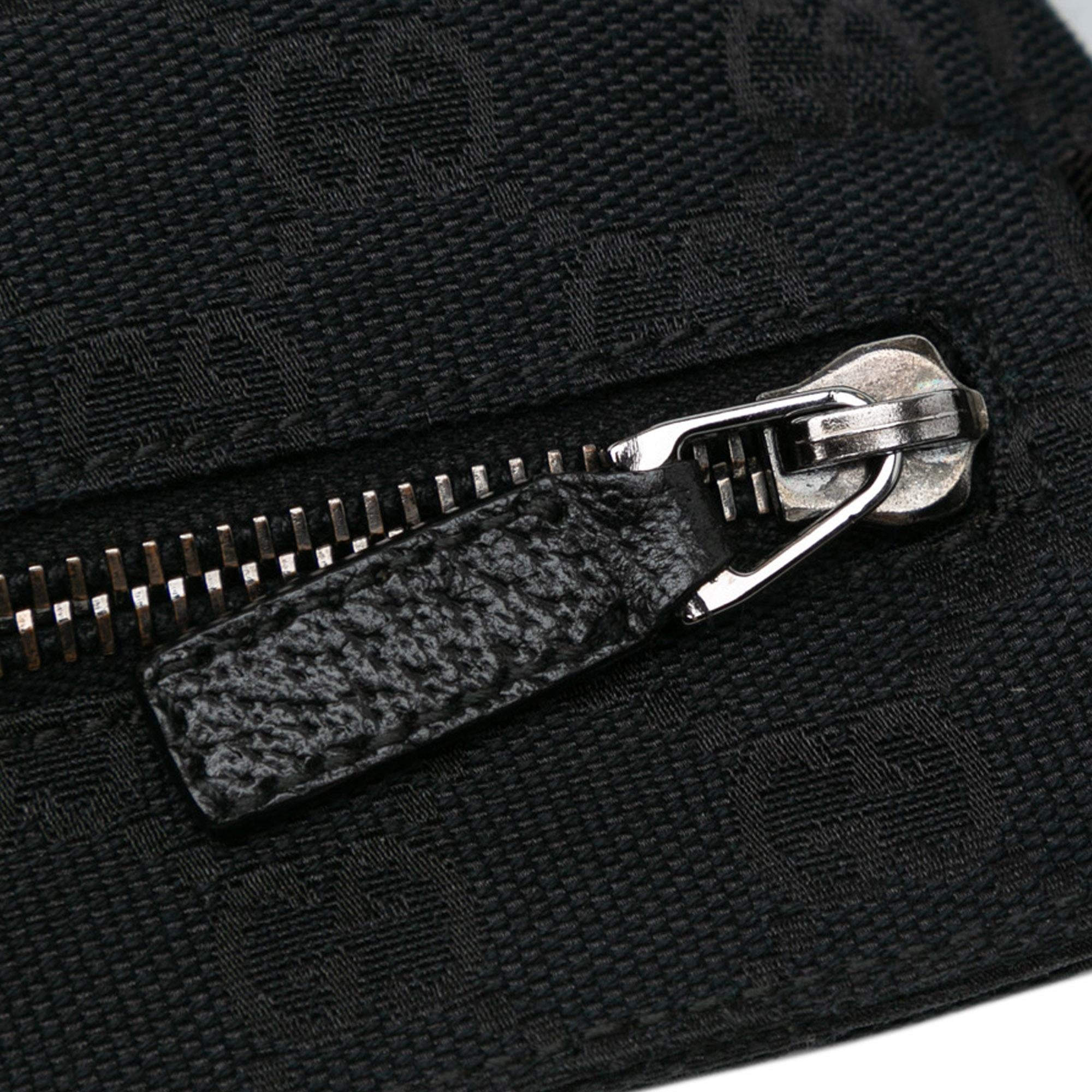Gucci GG Canvas Double Pocket Belt Bag