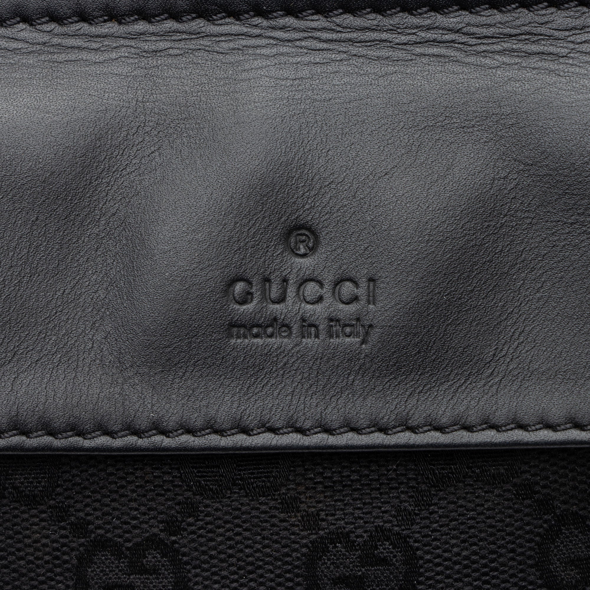 Gucci GG Canvas Double Pocket Belt Bag