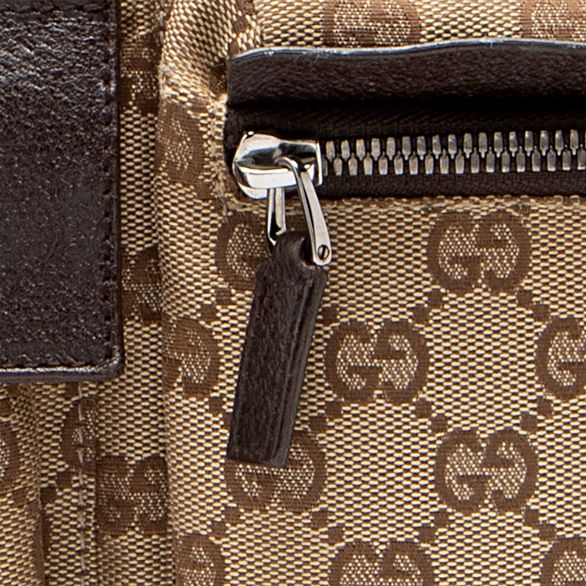 Gucci GG Canvas Double Pocket Belt Bag