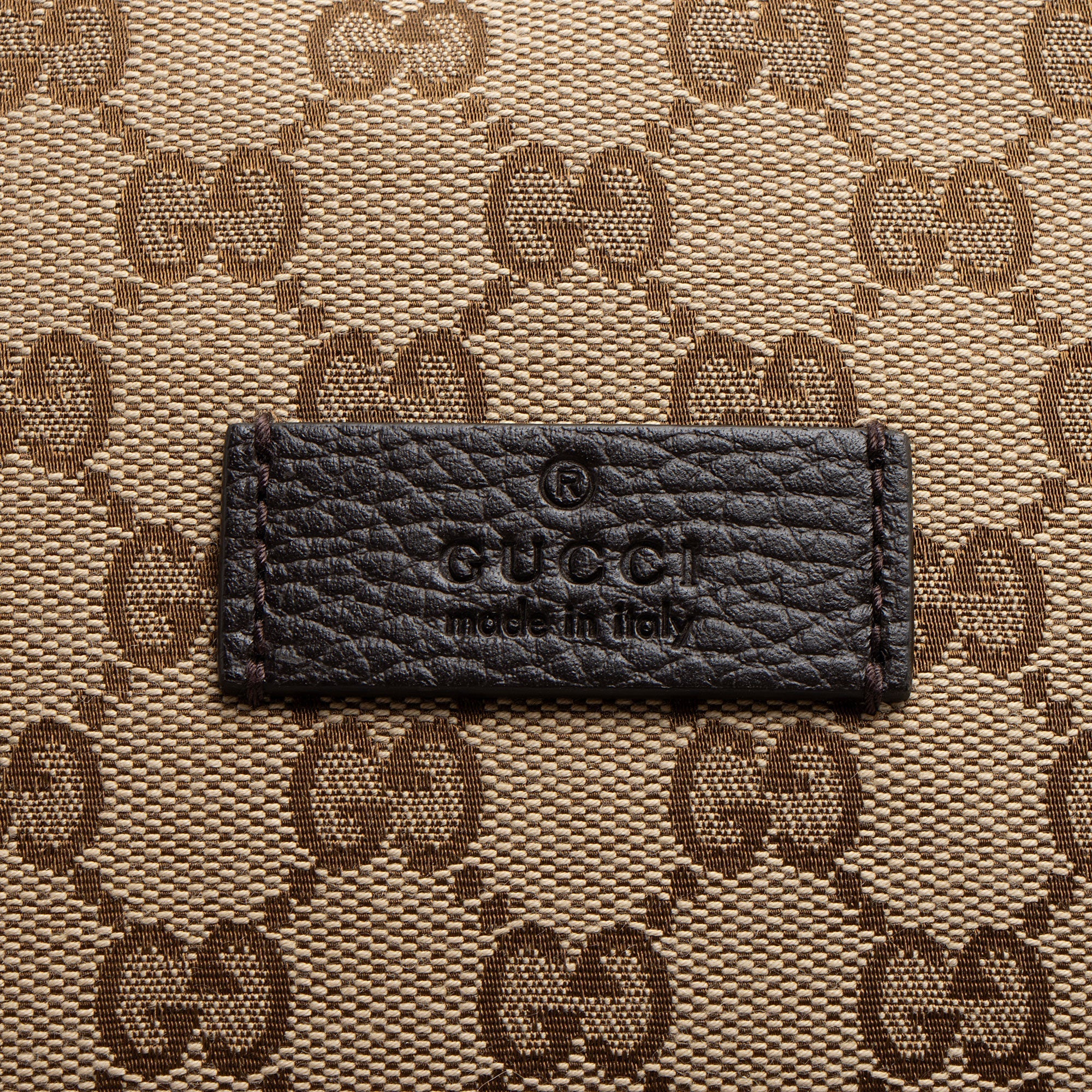 Gucci GG Canvas Drawstring Backpack (SHF-WIBaRK)