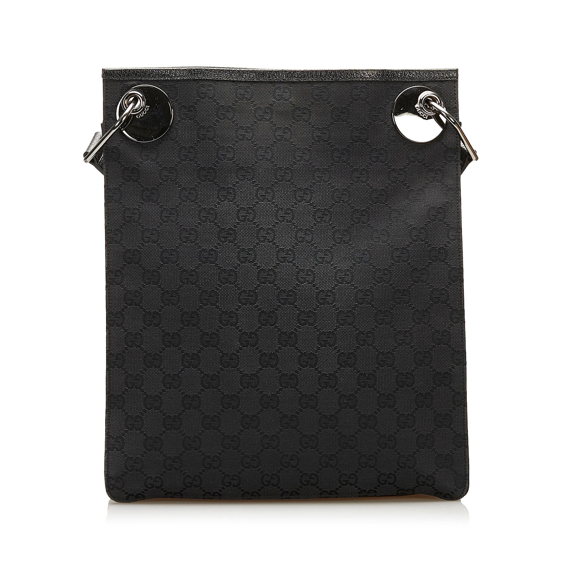 Gucci GG Canvas Eclipse Crossbody (SHG-35242)