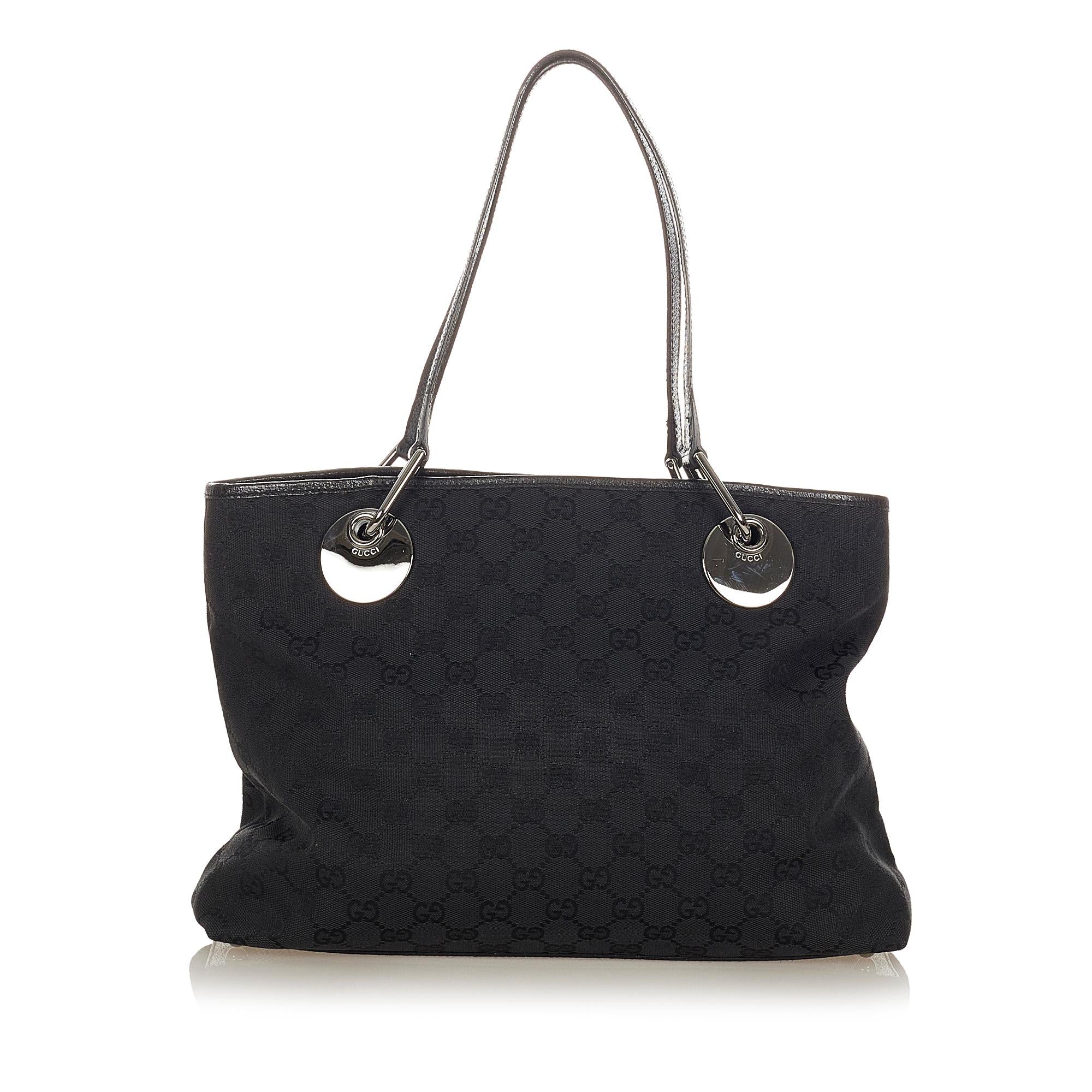 Gucci GG Canvas Eclipse Shoulder Bag (SHG-23744)