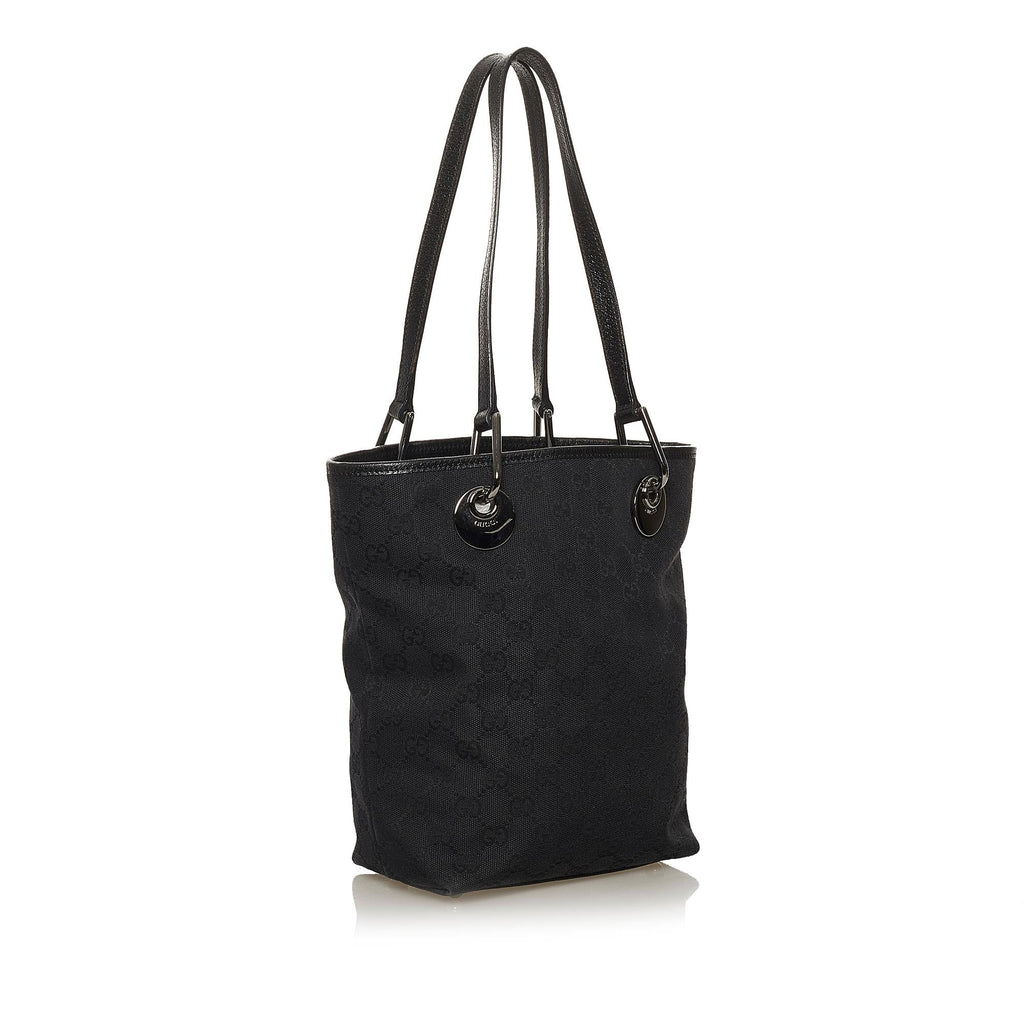 Gucci GG Canvas Eclipse Shoulder Bag (SHG-28440)