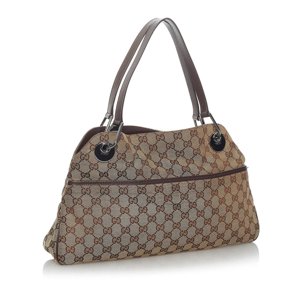 Gucci GG Canvas Eclipse Shoulder Bag (SHG-29775)