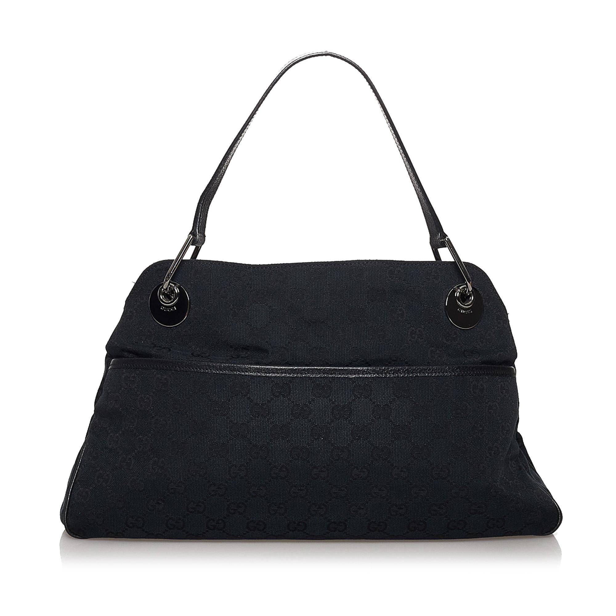 Gucci GG Canvas Eclipse Shoulder Bag (SHG-31044)