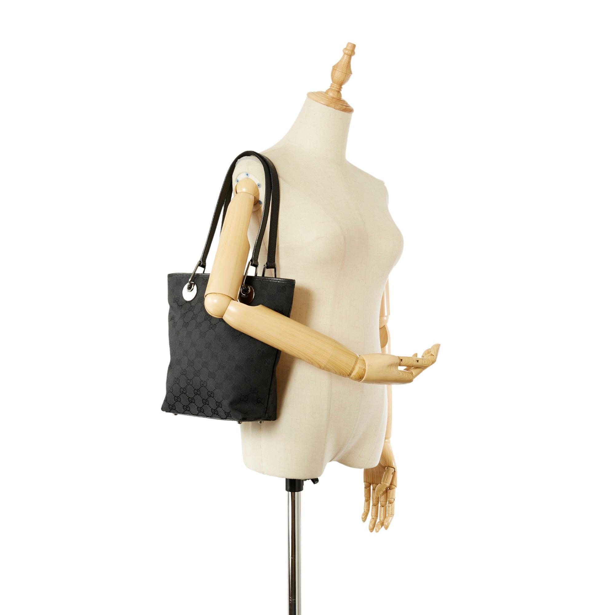 Gucci GG Canvas Eclipse Shoulder Bag (SHG-31654)