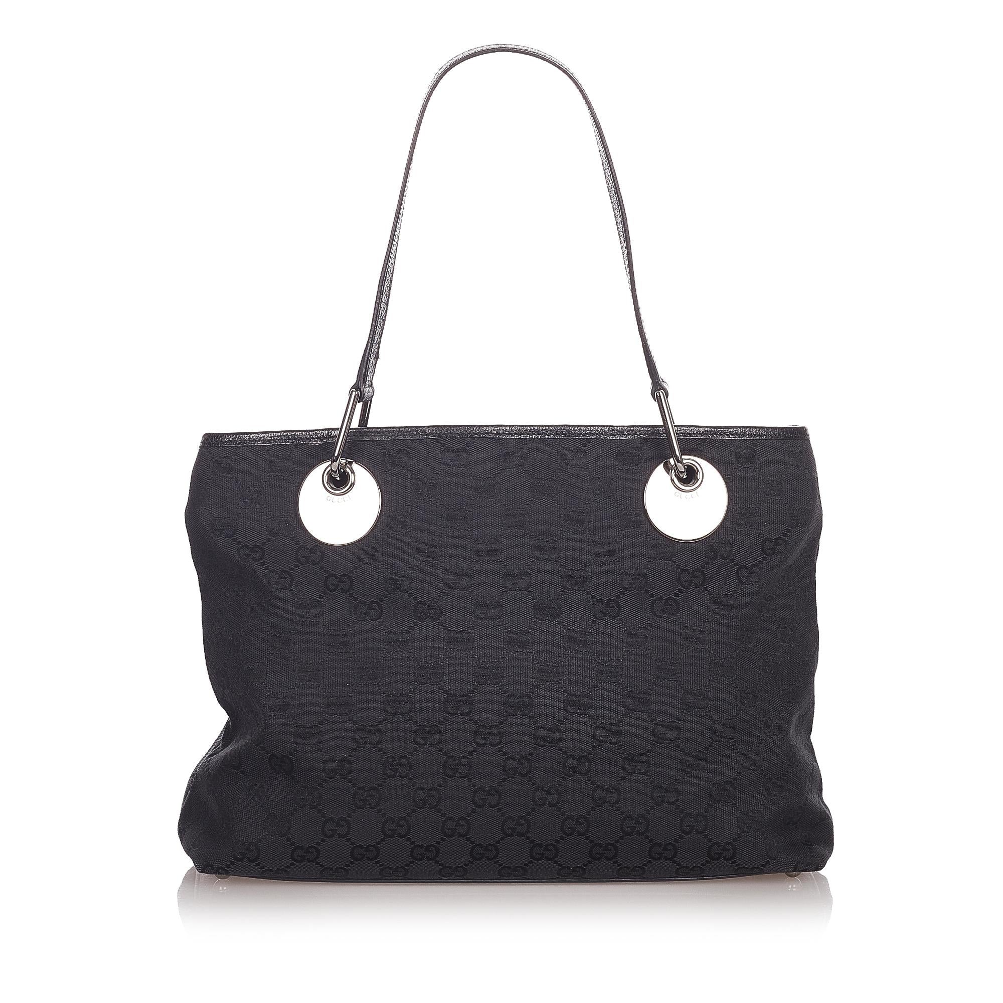 Gucci GG Canvas Eclipse Shoulder Bag (SHG-31969)