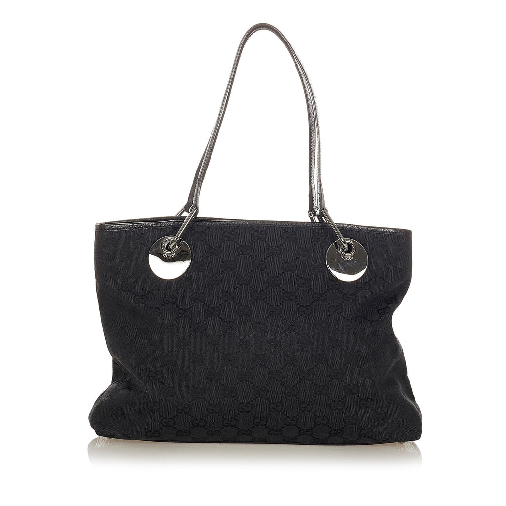 Gucci GG Canvas Eclipse Shoulder Bag (SHG-34023)