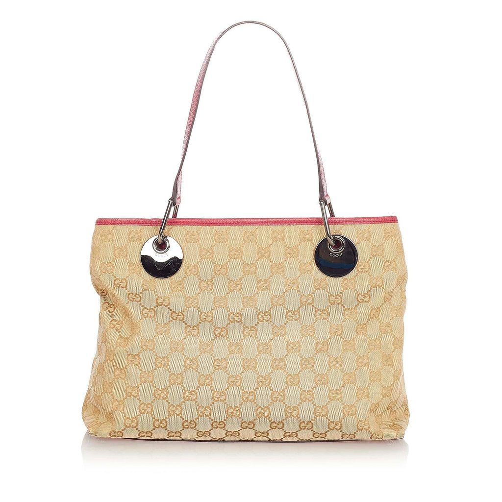 Gucci GG Canvas Eclipse Shoulder Bag (SHG-34031)