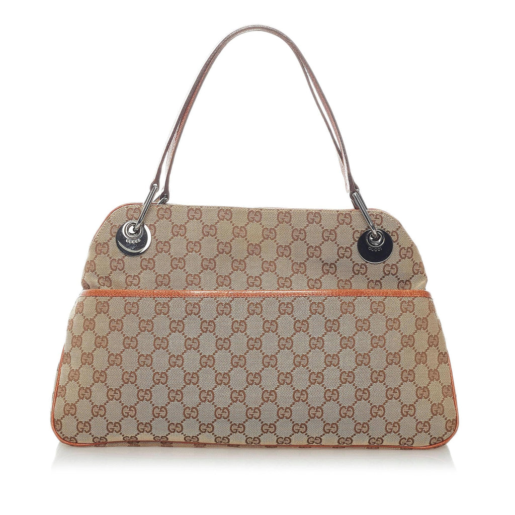 Gucci GG Canvas Eclipse Shoulder Bag (SHG-34768)