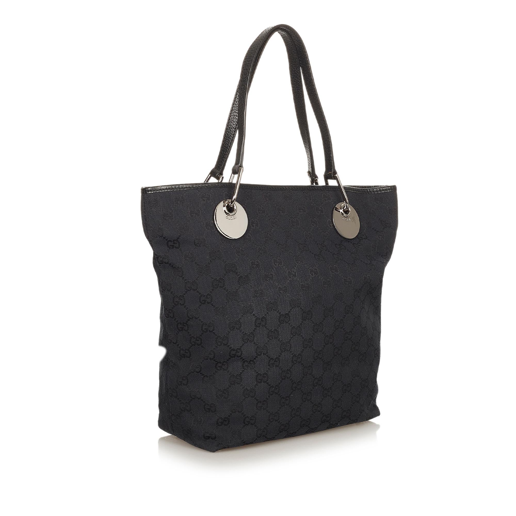 Gucci GG Canvas Eclipse Tote Bag (SHG-25154)