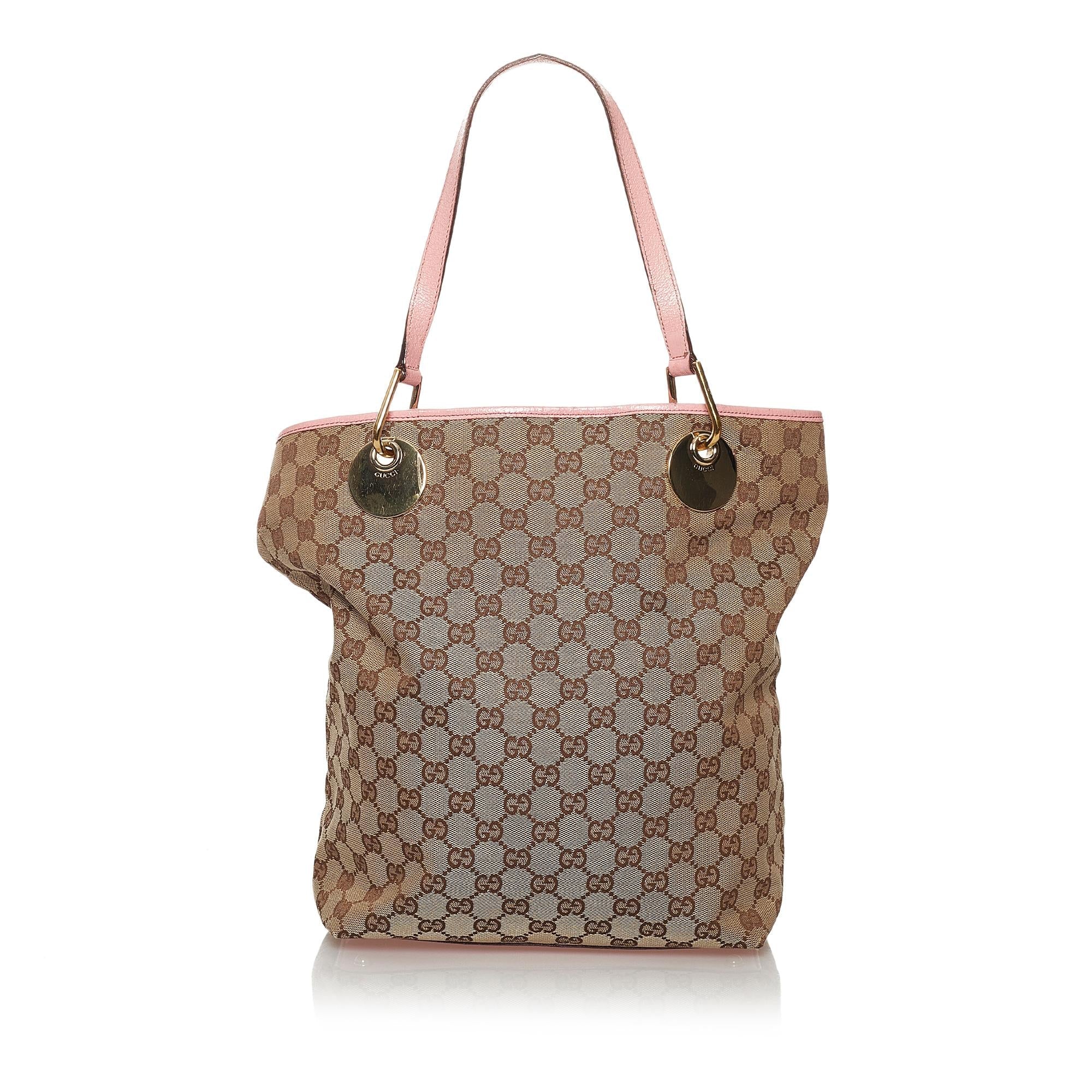 Gucci GG Canvas Eclipse Tote Bag (SHG-29830)
