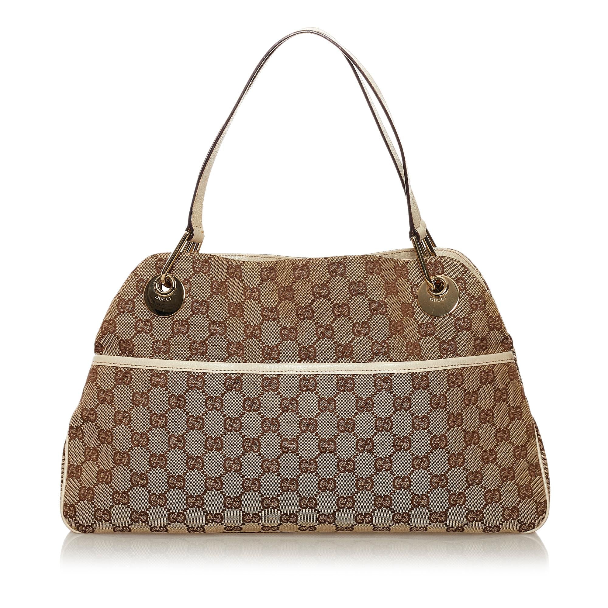 Gucci GG Canvas Eclipse Tote Bag (SHG-34679)