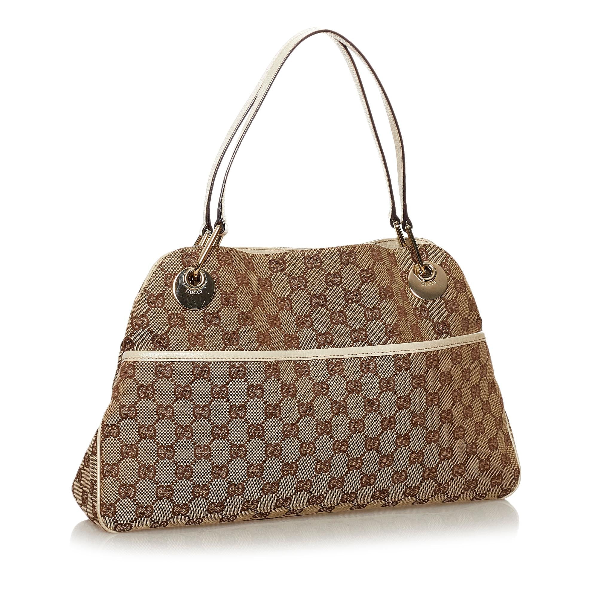 Gucci GG Canvas Eclipse Tote Bag (SHG-34679)