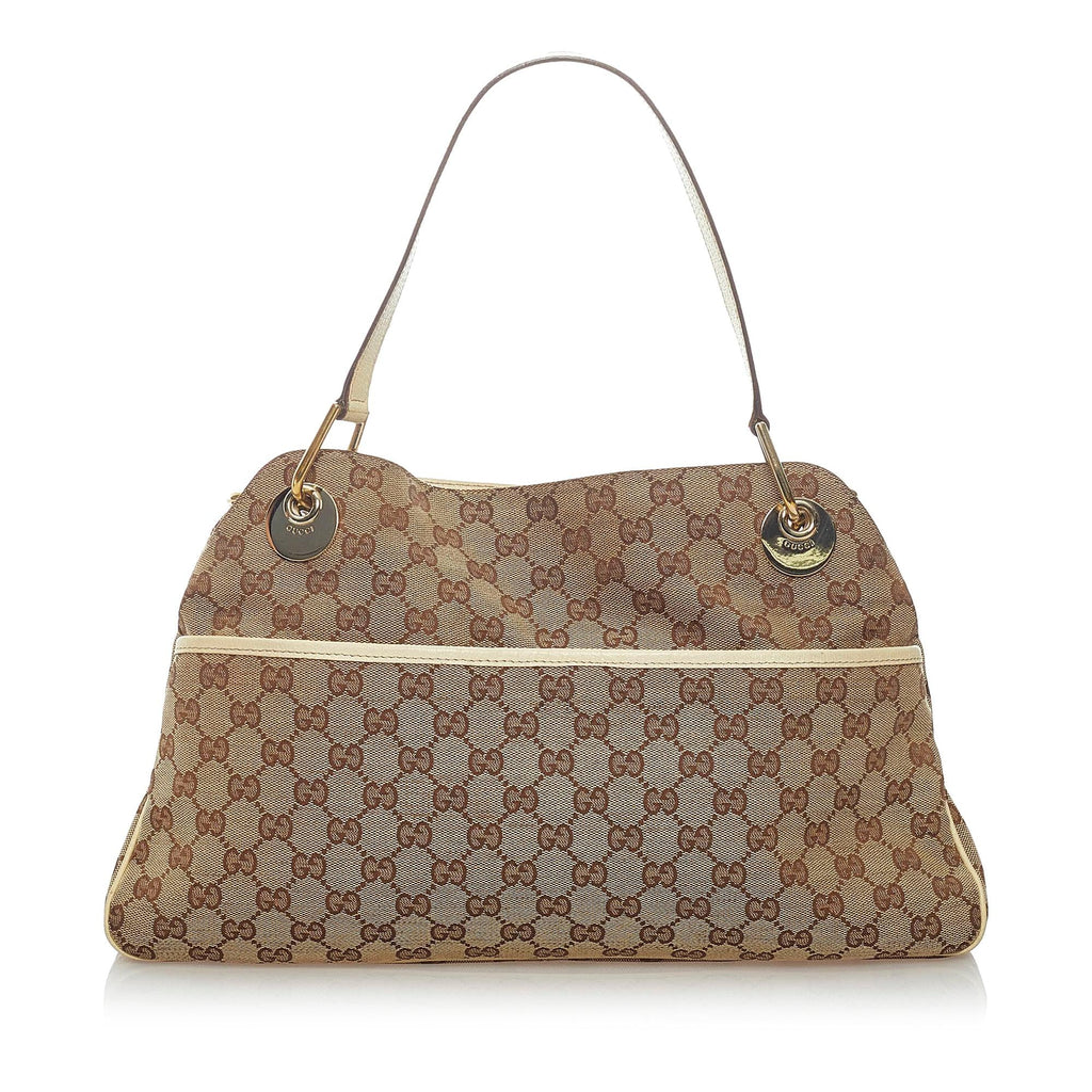 Gucci GG Canvas Eclipse Tote Bag (SHG-37358)