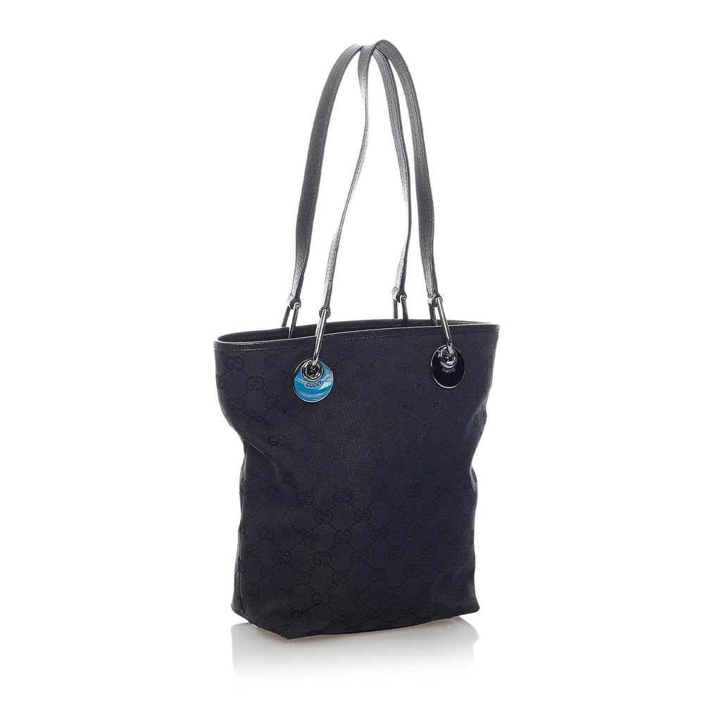Gucci GG Canvas Eclipse Tote (SHG-31155)