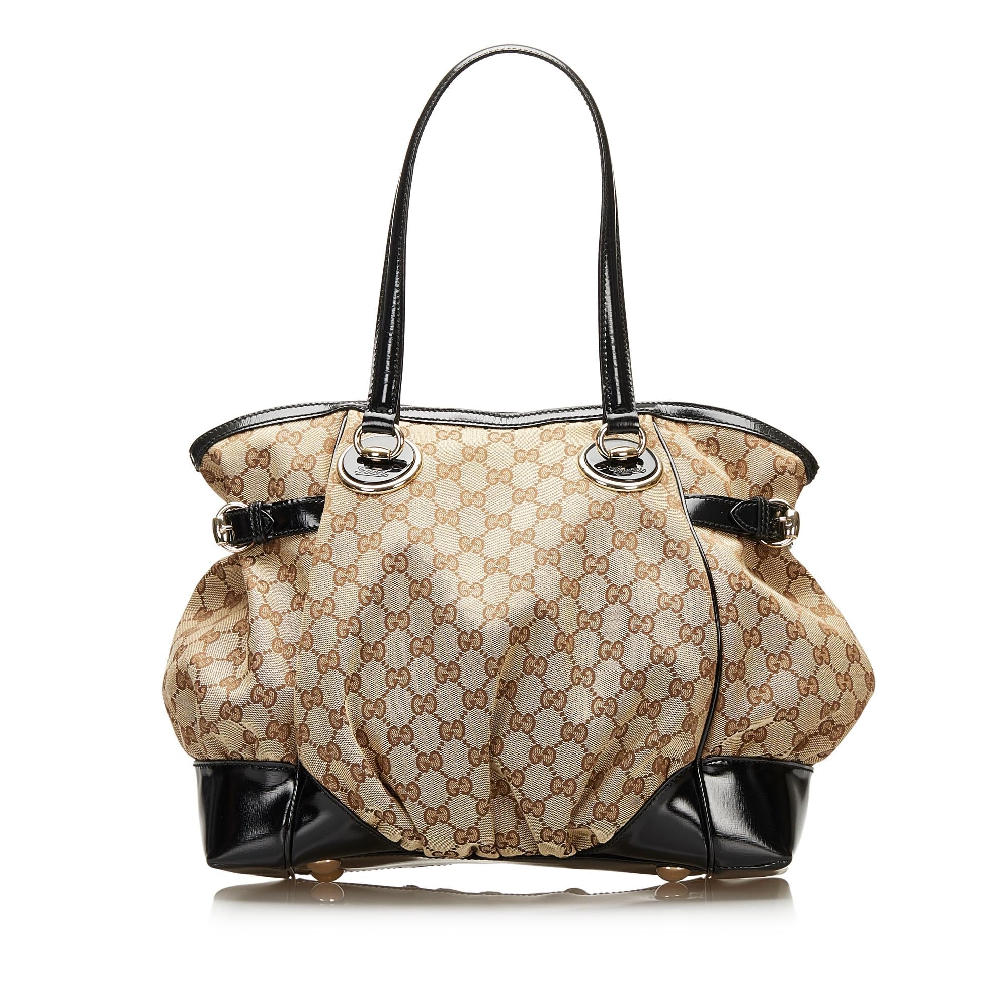 Gucci GG Canvas Full Moon Tote Bag (SHG-36496)
