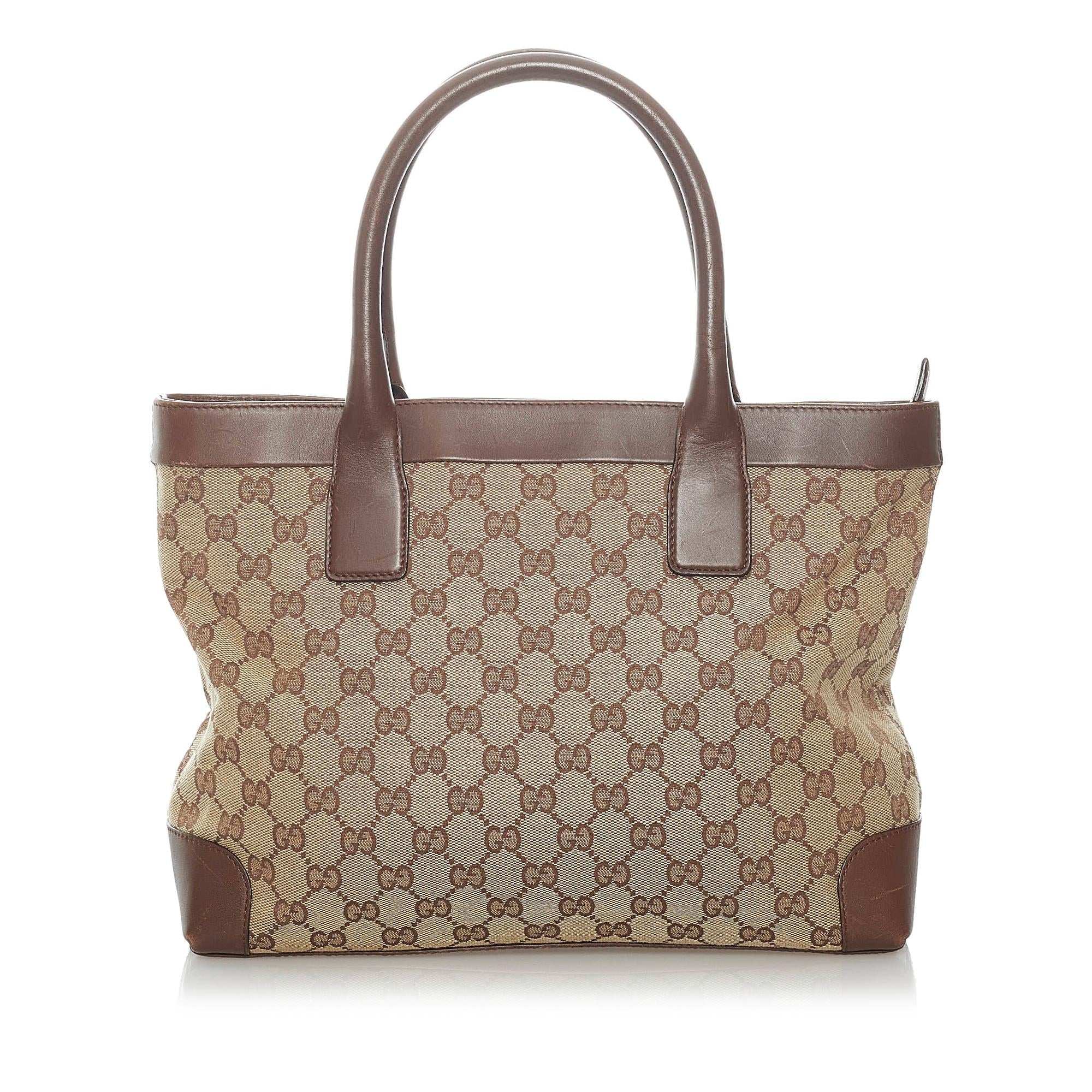 Gucci GG Canvas Handbag (SHG-32855)
