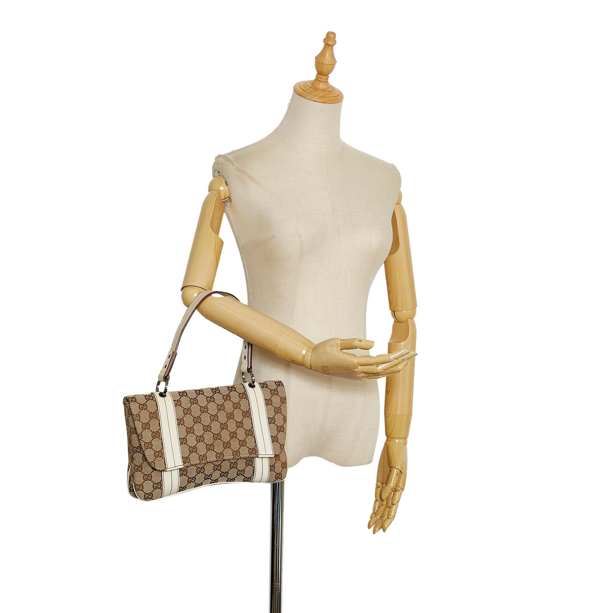 Gucci GG Canvas Handbag (SHG-37190)