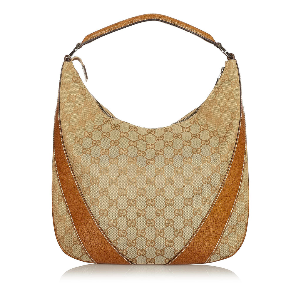 Gucci GG Canvas Hobo Bag (SHG-26350)