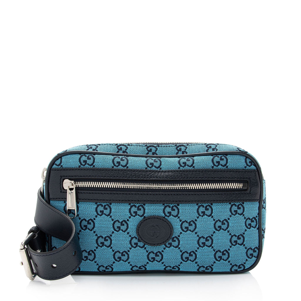Gucci Multicolor GG Canvas Belt Bag - Size 32 / 80 (SHF-IrIuRR)