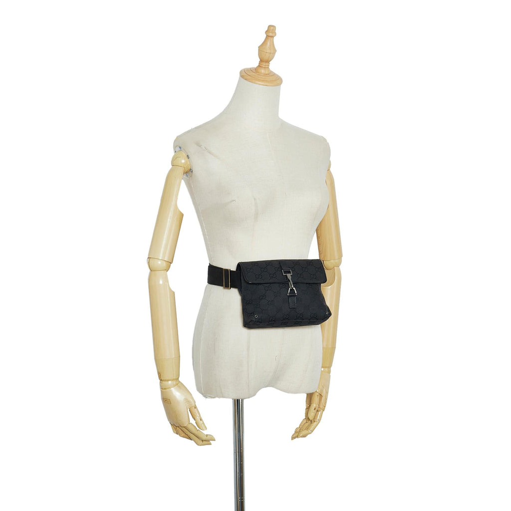 Gucci GG Canvas Jackie Belt Bag (SHG-DiL6gS)