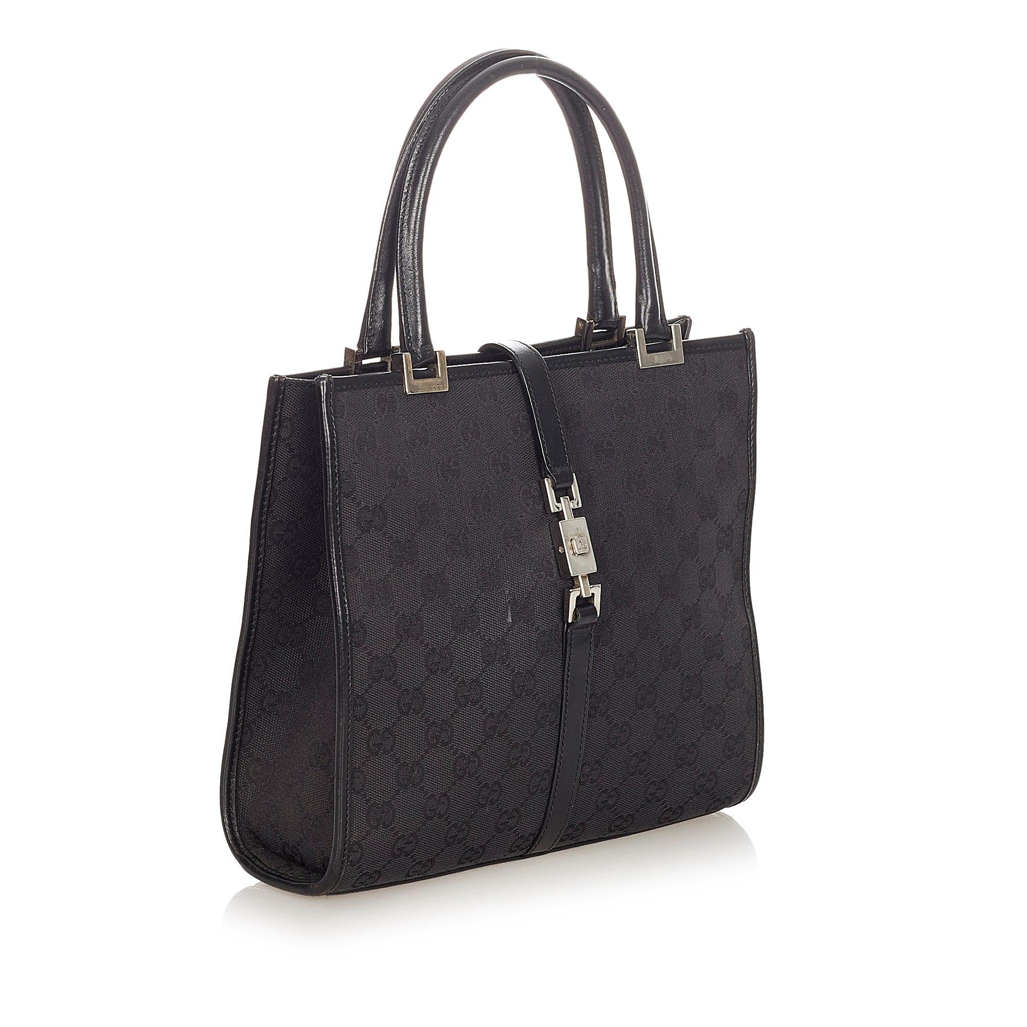 Gucci GG Canvas Jackie Handbag (SHG-31965)