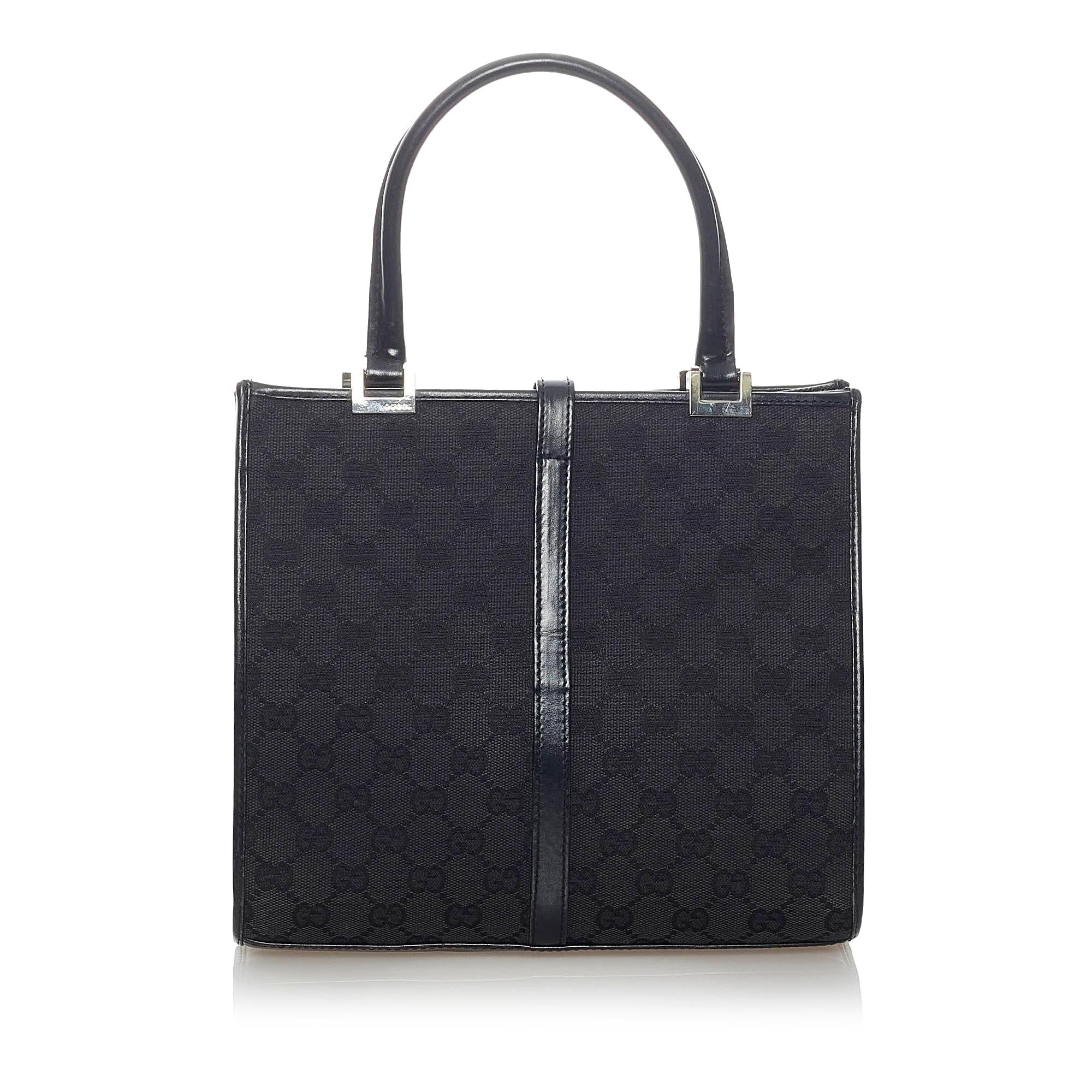 Gucci GG Canvas Jackie Handbag (SHG-32707)