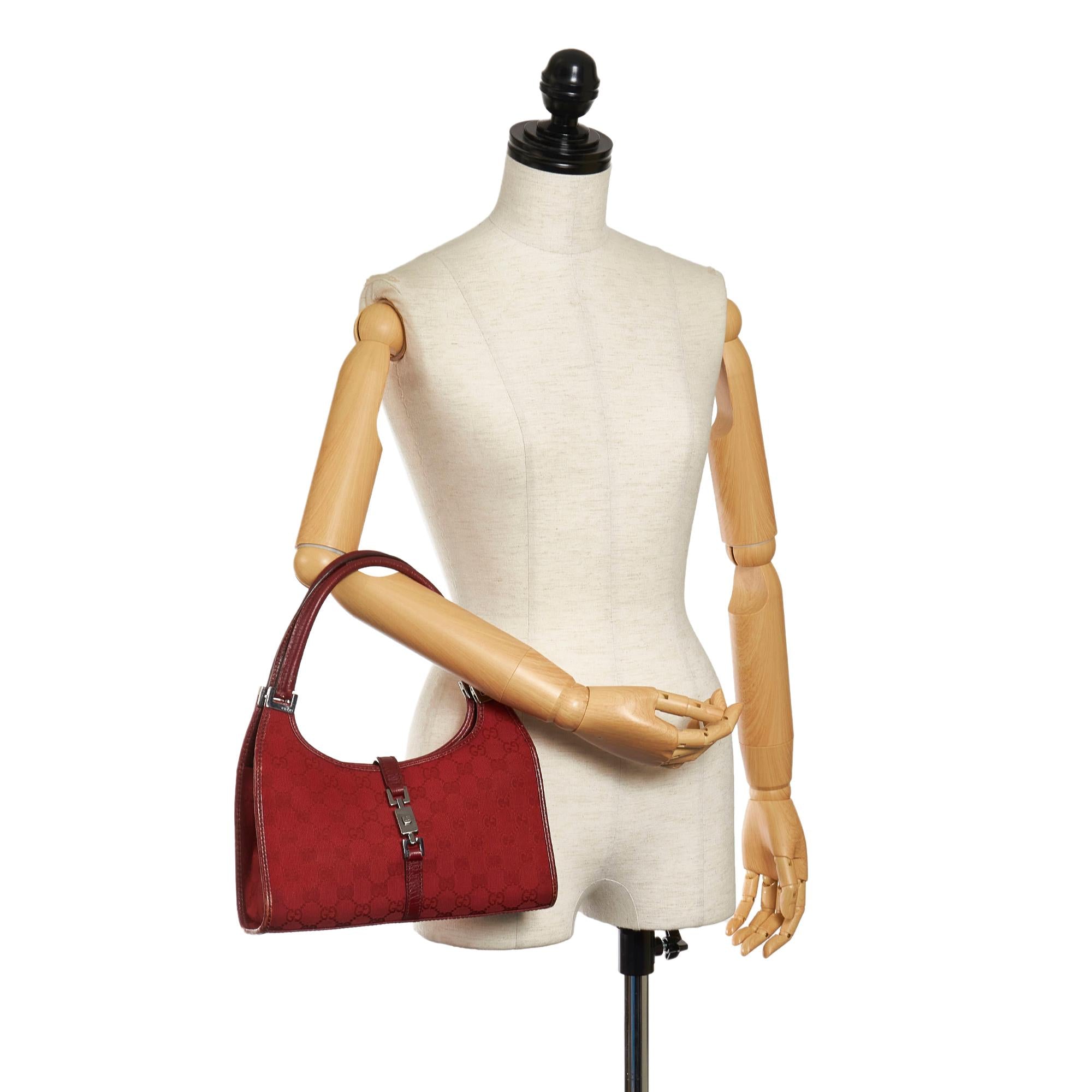Gucci GG Canvas Jackie Handbag (SHG-32851)