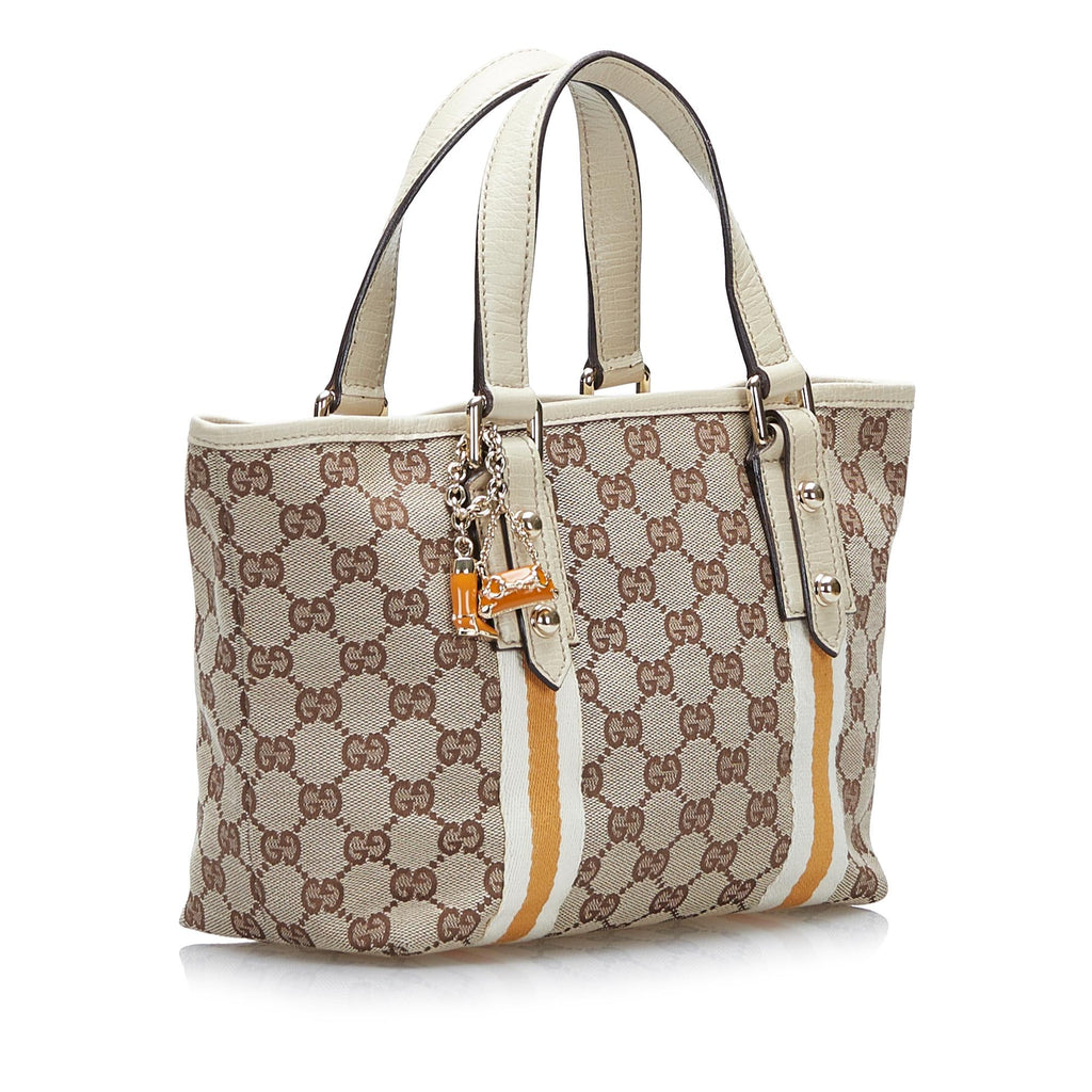 Gucci GG Canvas Jolicoeur Handbag (SHG-36791)