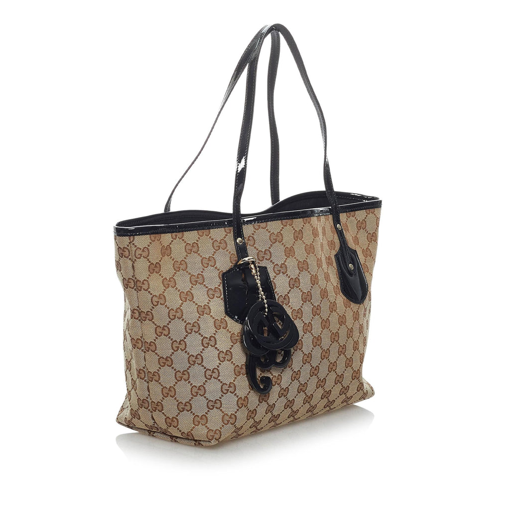 Gucci GG Canvas Jolie Tote Bag (SHG-29450)