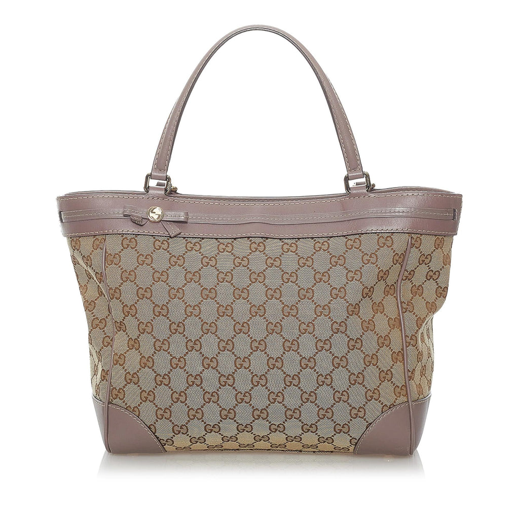 Gucci GG Canvas Mayfair Tote Bag (SHG-30438)